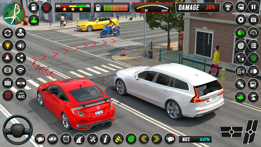 Multi Car Driving Simulator ۳D - عکس بازی موبایلی اندروید