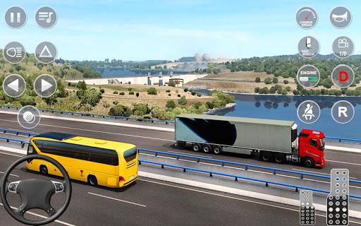 Euro Truck Transport Simulator - عکس بازی موبایلی اندروید