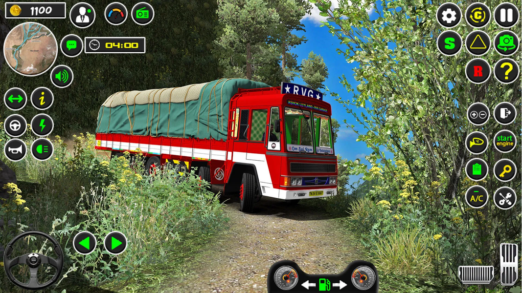 Indian Truck Driving Simulator - Gameplay image of android game