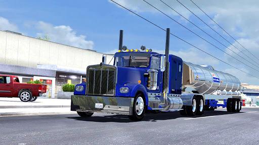 American Cargo Truck Simulator - Gameplay image of android game