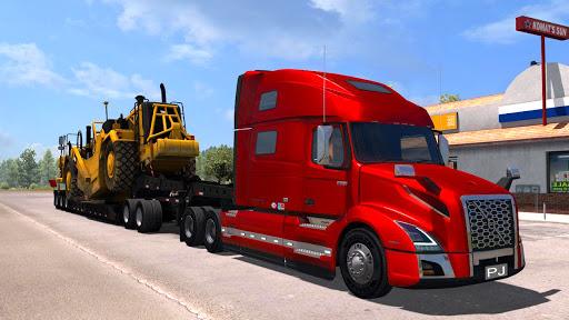 American Cargo Truck Simulator - Gameplay image of android game