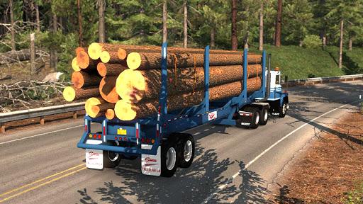 American Cargo Truck Simulator - Gameplay image of android game