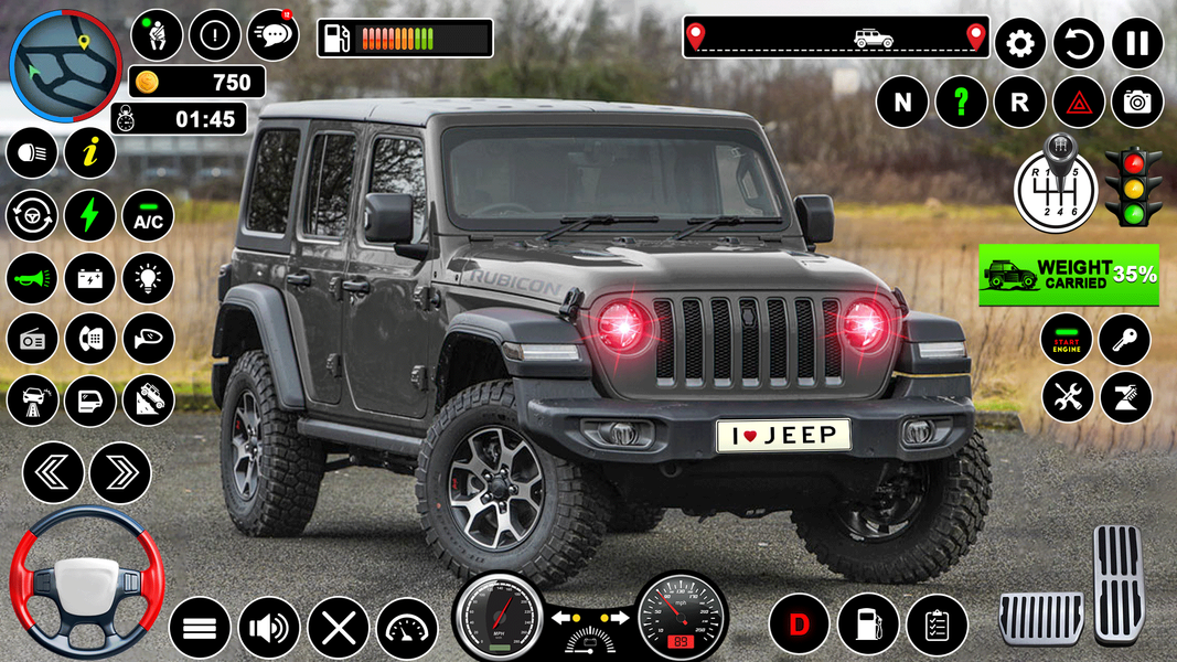 Offroad Jeep Driving:Jeep Game - عکس بازی موبایلی اندروید