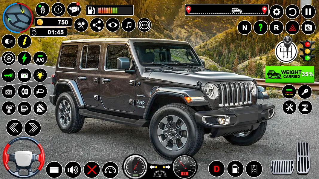 Offroad Jeep Driving:Jeep Game - عکس بازی موبایلی اندروید