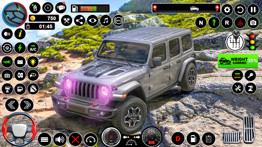 Offroad Jeep Driving:Jeep Game - عکس بازی موبایلی اندروید