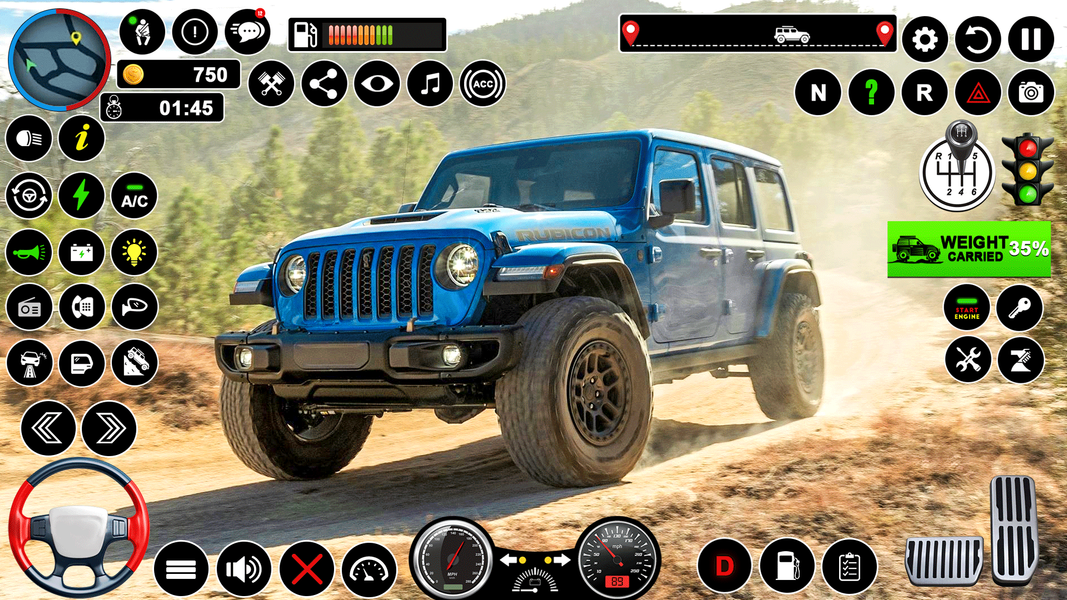 Offroad Jeep Driving:Jeep Game - عکس بازی موبایلی اندروید