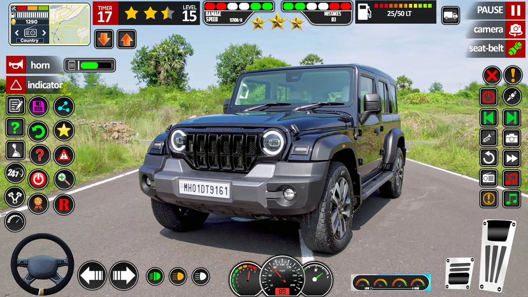 Jeep Game Offroad Thar Game - عکس بازی موبایلی اندروید