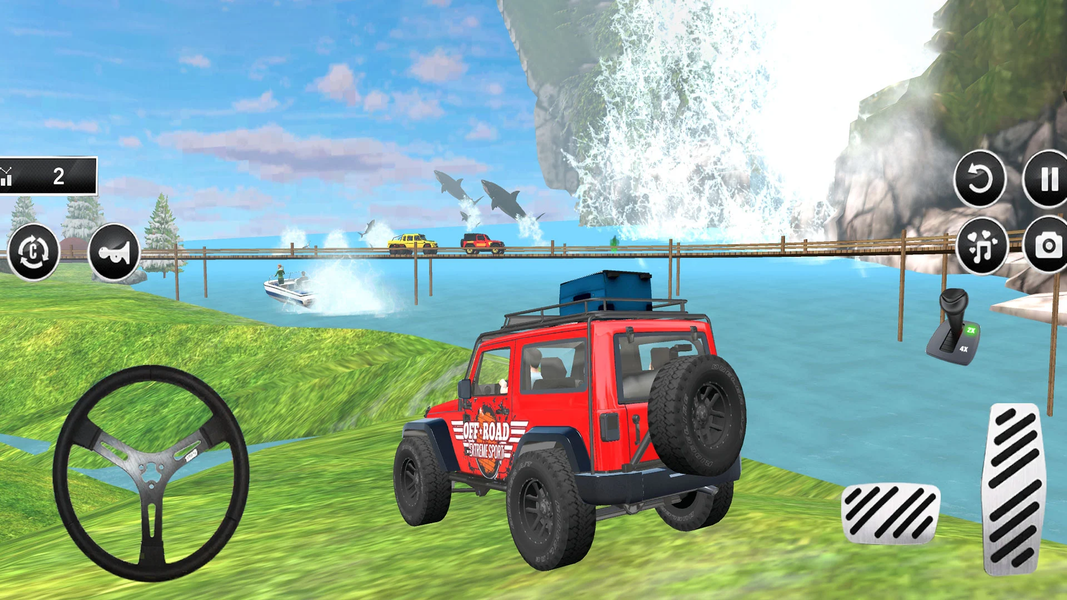 Jeep Game Offroad Thar Game - عکس بازی موبایلی اندروید