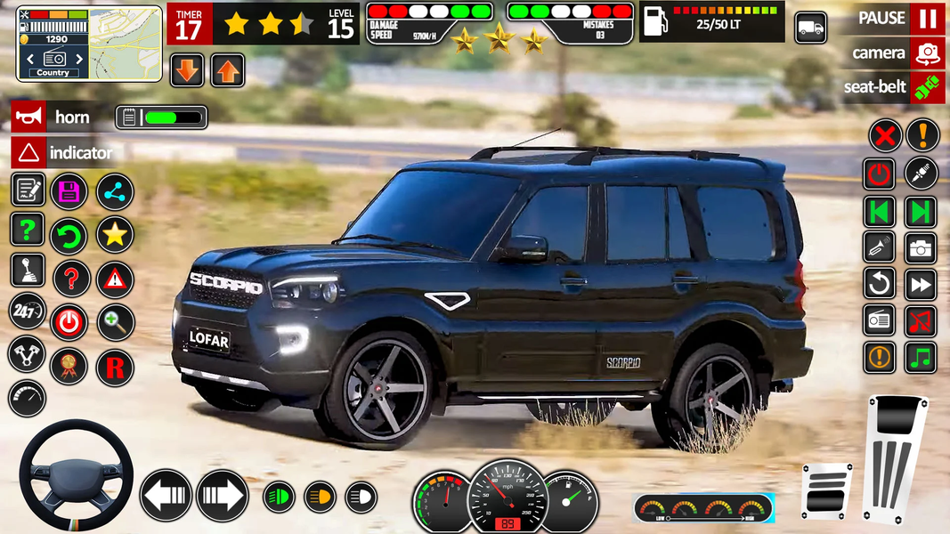 Jeep Game Offroad Thar Game - عکس بازی موبایلی اندروید