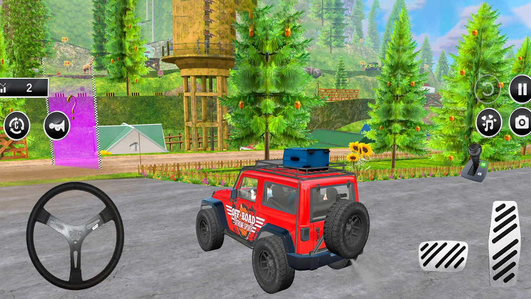 Jeep Game Offroad Thar Game - عکس بازی موبایلی اندروید
