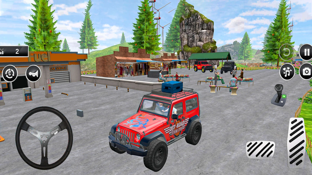 Jeep Game Offroad Thar Game - عکس بازی موبایلی اندروید