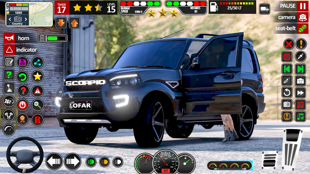 Jeep Game Offroad Thar Game - عکس بازی موبایلی اندروید