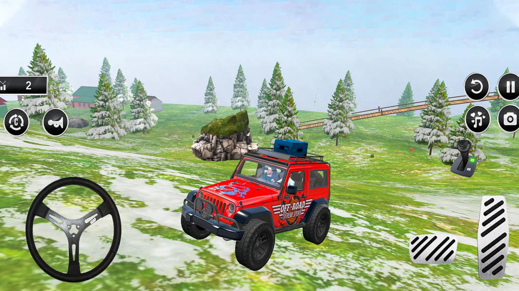 Jeep Game Offroad Thar Game - عکس بازی موبایلی اندروید