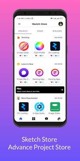 Sketchware Project Store - عکس برنامه موبایلی اندروید