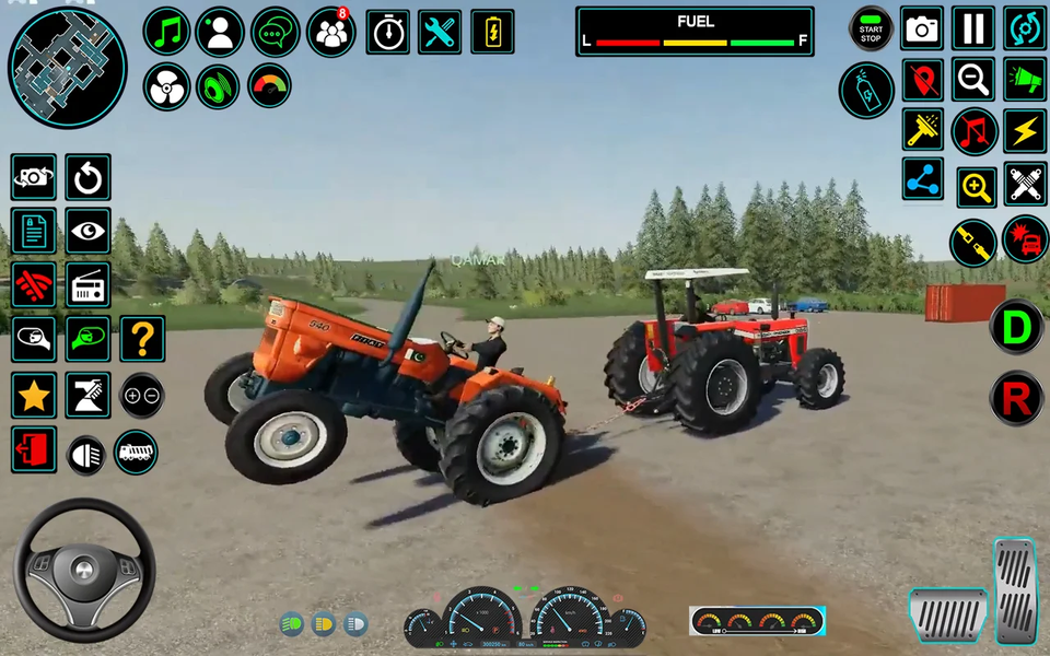Farm Tractor Farming Games ۳D - عکس بازی موبایلی اندروید