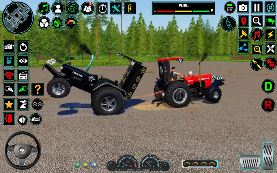 Farm Tractor Farming Games ۳D - عکس بازی موبایلی اندروید