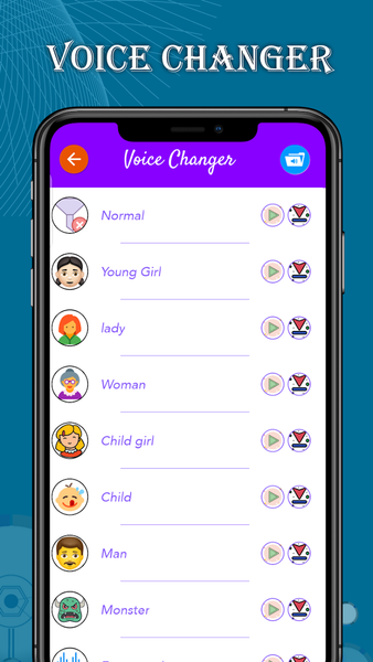 Voice Changer - Funny Effects - Image screenshot of android app