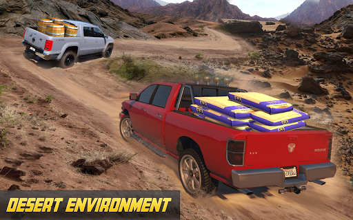 Offroad Pickup Cargo Truck ۳D - عکس برنامه موبایلی اندروید