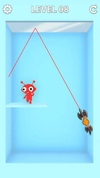 Spear Launch Satisfying Game - Gameplay image of android game