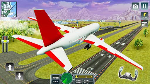 Plane Games Flight Simulator - Image screenshot of android app
