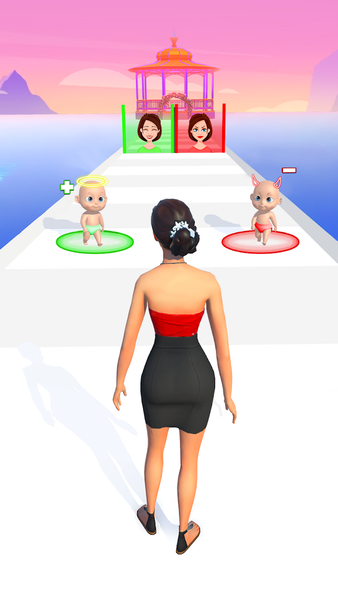 Good vs Bad Mom Games: Mom Run - Image screenshot of android app