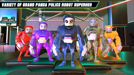 Police Panda Robot Game:Panda Robot Transformation - عکس بازی موبایلی اندروید