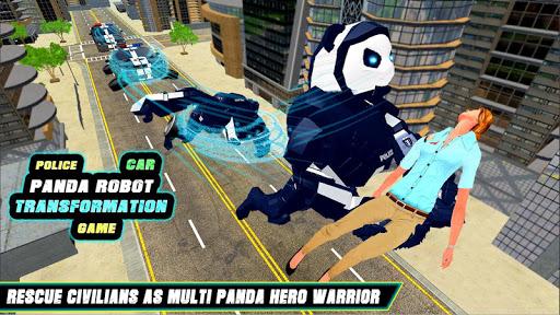Police Panda Robot Game:Panda Robot Transformation - عکس بازی موبایلی اندروید