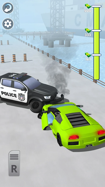 Car Crash Game: Smash Obstacle - Gameplay image of android game