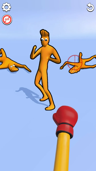 Punch to Smash: Rubber Arms - Gameplay image of android game