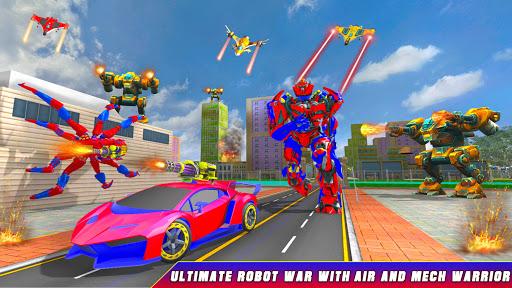 Spider Robot Games : Robot Car - Image screenshot of android app