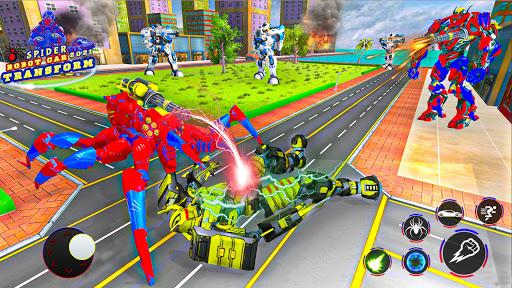 Spider Robot Games : Robot Car - Image screenshot of android app