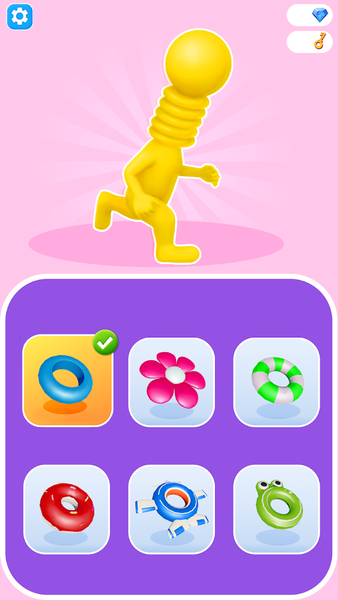 Tall Neck ۳D Running Game - عکس بازی موبایلی اندروید