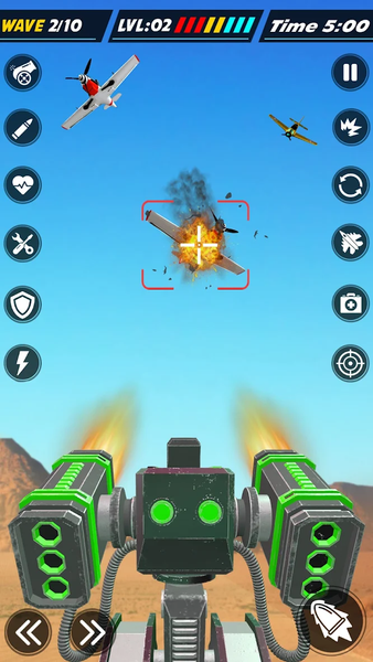Airplane Attack Shooting Games - عکس بازی موبایلی اندروید