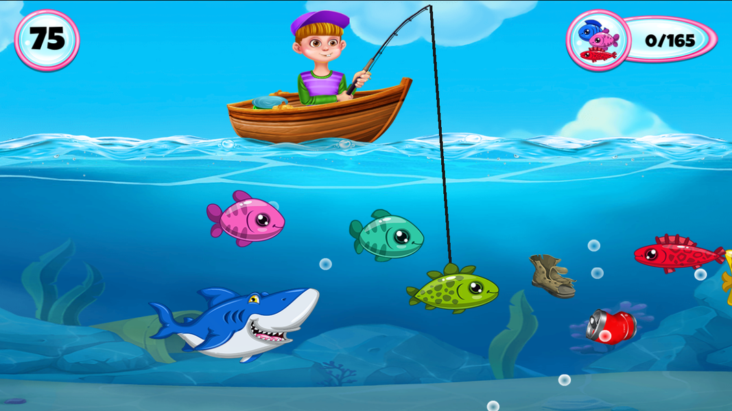 Fishing Game : Fishing Master - Gameplay image of android game