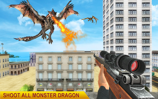 Dragon Shooting Survival Game - Gameplay image of android game