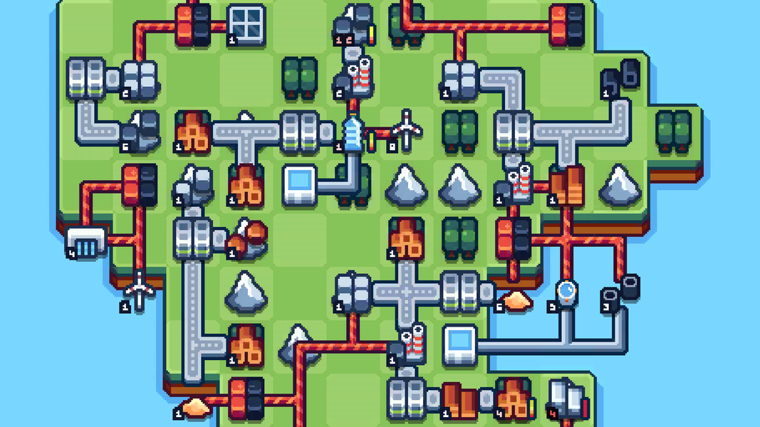 Production Chain Tycoon - عکس بازی موبایلی اندروید