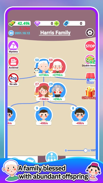 Life Sim - Gameplay image of android game