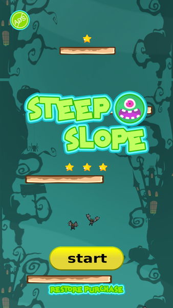 steep slope - Gameplay image of android game