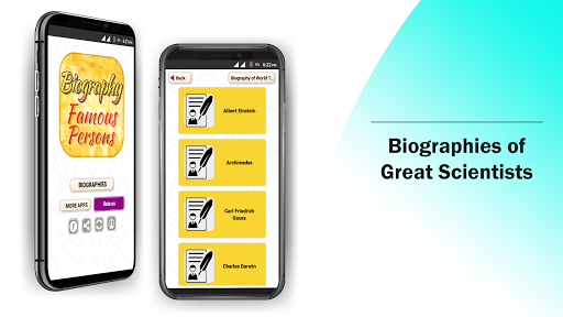 Biography of Famous People - Image screenshot of android app