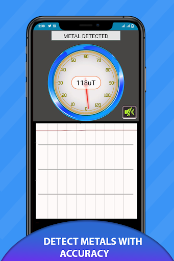 Metal Detector - عکس برنامه موبایلی اندروید