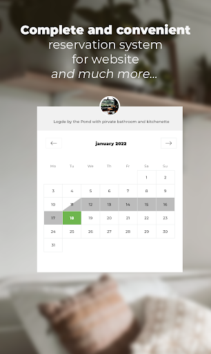 BedBooking Booking Calendar - عکس برنامه موبایلی اندروید