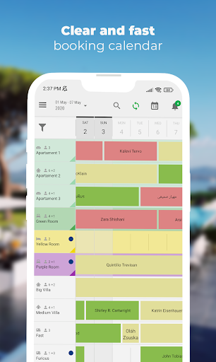 BedBooking Booking Calendar - Image screenshot of android app