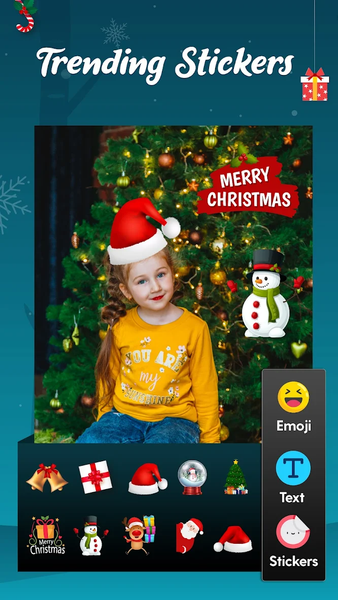 Christmas Photo Frames & Cards - عکس برنامه موبایلی اندروید