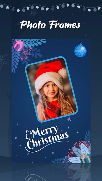 Christmas Photo Frames & Cards - عکس برنامه موبایلی اندروید