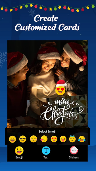 Christmas Photo Frames & Cards - عکس برنامه موبایلی اندروید