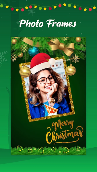 Christmas Photo Frames & Cards - Image screenshot of android app
