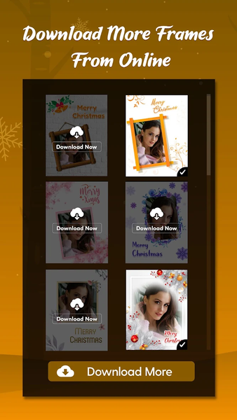 Christmas Photo Frames & Cards - عکس برنامه موبایلی اندروید