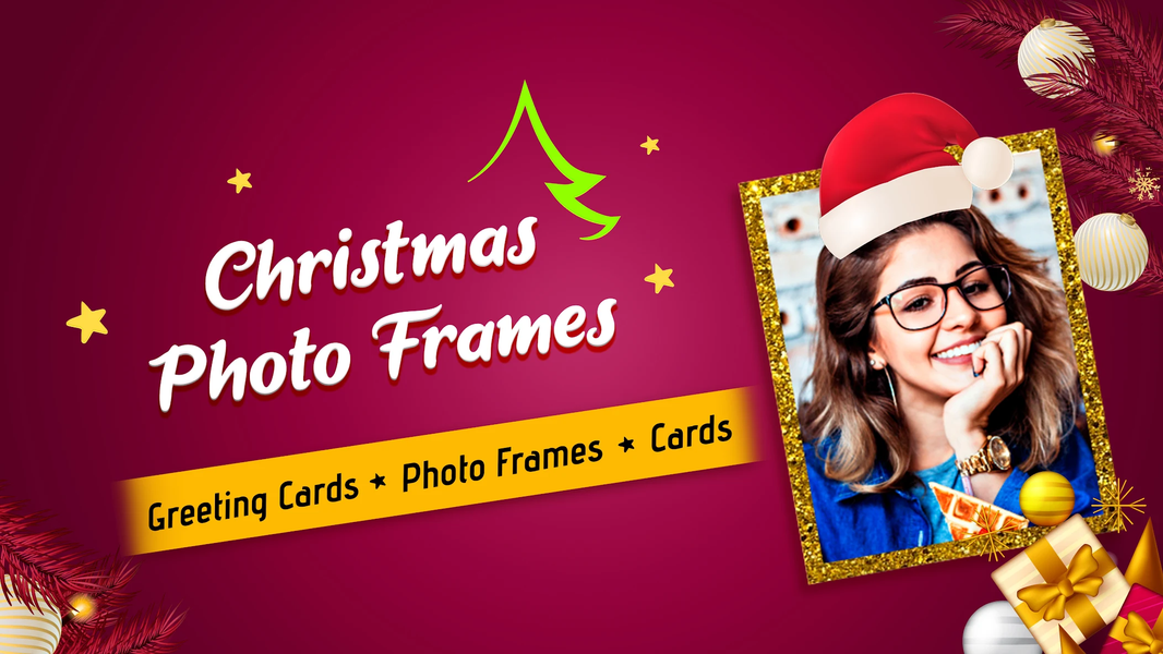 Christmas Photo Frames & Cards - عکس برنامه موبایلی اندروید