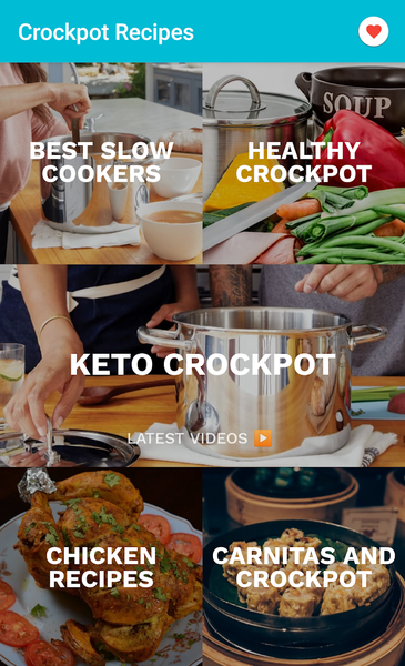 Crockpot recipes - Image screenshot of android app