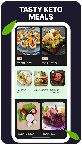 Keto Recipes : Keto Diet App - عکس برنامه موبایلی اندروید
